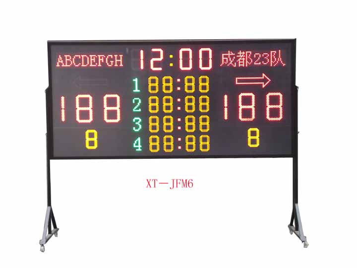 中型移动式电子记分屏
